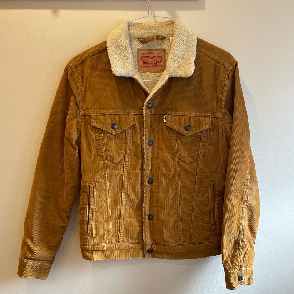 Levi’s Women’s Sherpa Corduroy Trucker Jacket